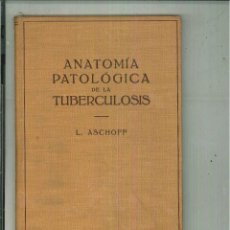 Libros de segunda mano: ANATOMIA PATOLÓGICA DE LA TUBERCULOSIS. L. ASCHOFF