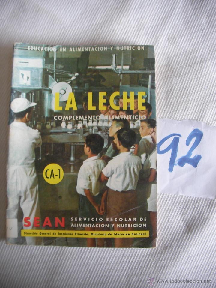 Second hand books: LA LECHE, COMPLEMENTO ALIMENTICIO - ENVIO GRATIS A ESPA&Ntilde;A