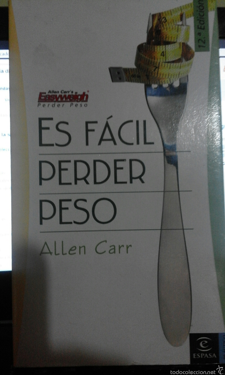 Libros de segunda mano: Es f&aacute;cil perder peso - Allen Carr - Foto 1