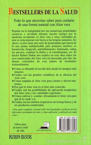 Libros de segunda mano: EL PODER CURATIVO DEL ALOE VERA ROBERT DEHIN - Foto 2