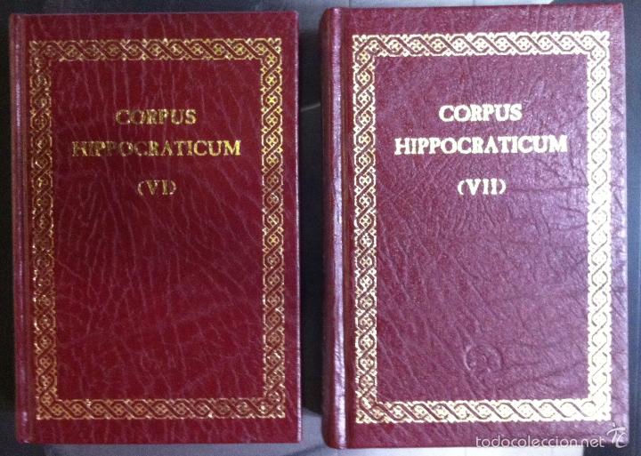 Second hand books: Corpus Hippocraticum vols. VI y VII. 1997