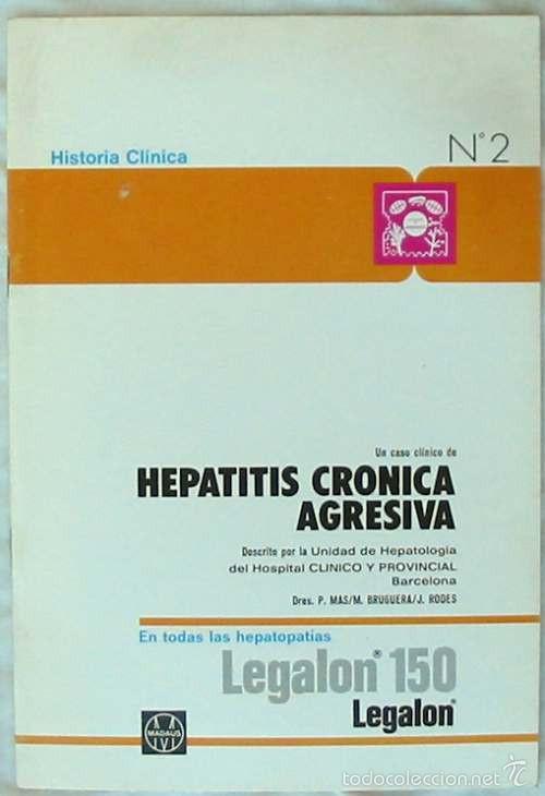 Gebrauchte B&uuml;cher: UN CASO CL&Iacute;NICO DE HEPATITIS CRONICA AGRESIVA - MADAUS CERAFARM S. A. - VER INDICE