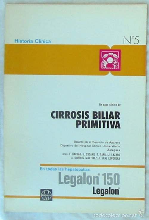 Gebrauchte B&uuml;cher: UN CASO CL&Iacute;NICO DE CIRROSIS BILIAR PRIMITIVA - MADAUS CERAFARM S. A. - VER INDICE