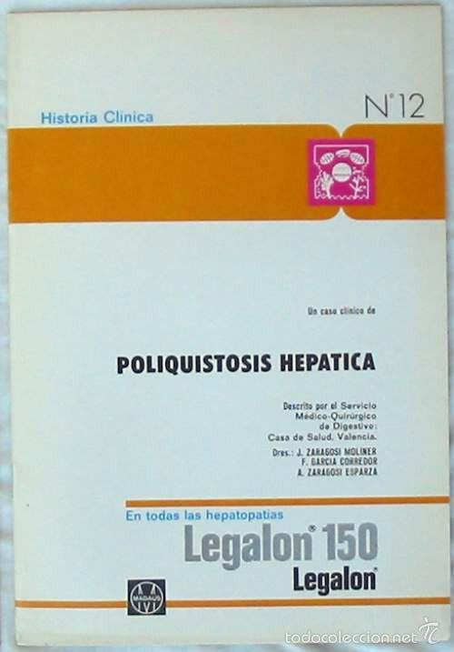 Gebrauchte B&uuml;cher: UN CASO CL&Iacute;NICO DE POLIQUISTOSIS HEPATICA - MADAUS CERAFARM S. A. - VER INDICE