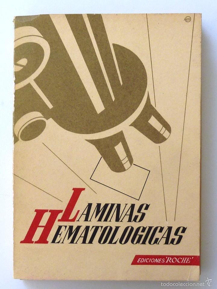 Libros de segunda mano: LAMINAS HEMATOLOGICAS. LABORATORIOS ROCHE. 15 LAMINAS. - Foto 1