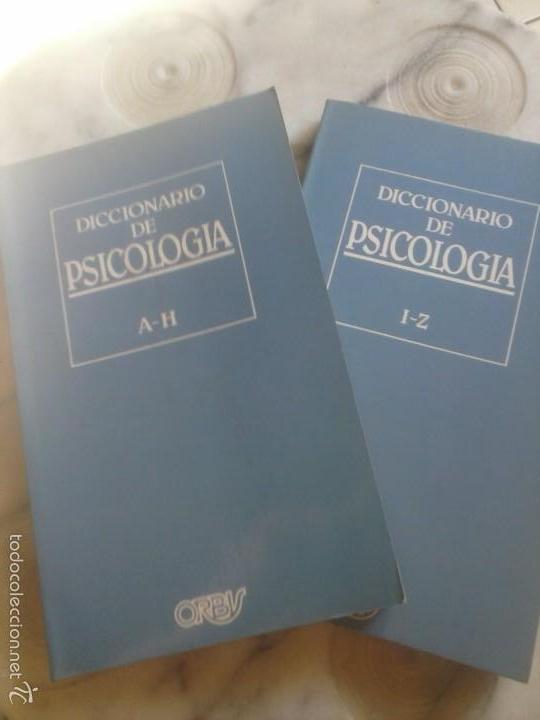 Libros de segunda mano: DICCIONARIO DE PSICOLOGIA . - Foto 1