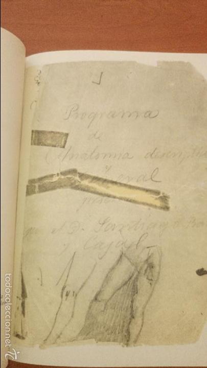 Libros de segunda mano: CAJAL CONCEPTO, M&Eacute;TODO Y PROGRAMA DE ANATOM&Iacute;A DESCRIPTIVA Y GENERAL  VALENCIA 1978 FACS&Iacute;MIL - Foto 5