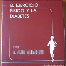 Libros de segunda mano: EL EJERCICIO FÍSICO Y LA DIABETES - A. JARA ALBARRAN - ARCHIVADOR CON CINTA Y DIAPOSITIVAS - 1985