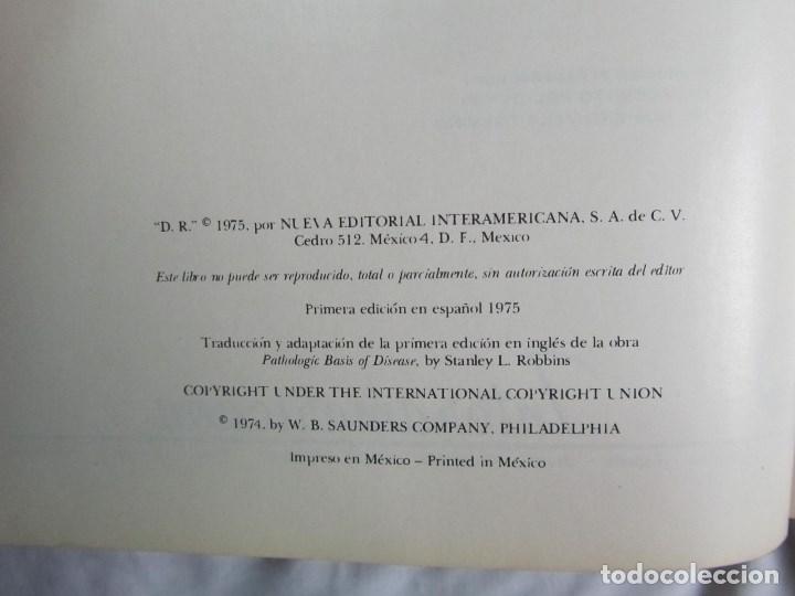 Libros de segunda mano: Patolog&iacute;a estructural y funcional Robbins 1975 - Foto 8