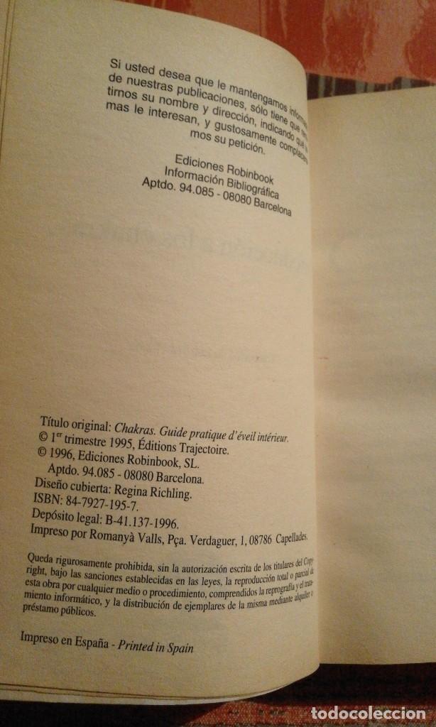 Libros de segunda mano: Introducci&oacute;n a los chakras - Dominique Coquelle - Foto 3