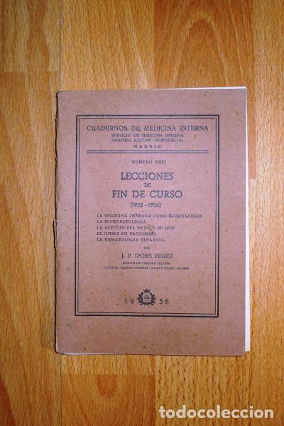 Second hand books: D'ORS P&Eacute;REZ, J.P. Lecciones de fin de curso : (1952-1956)