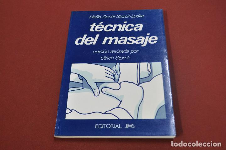 Libros de segunda mano: t&eacute;cnica del masaje , editorial jims - VSB - Foto 1