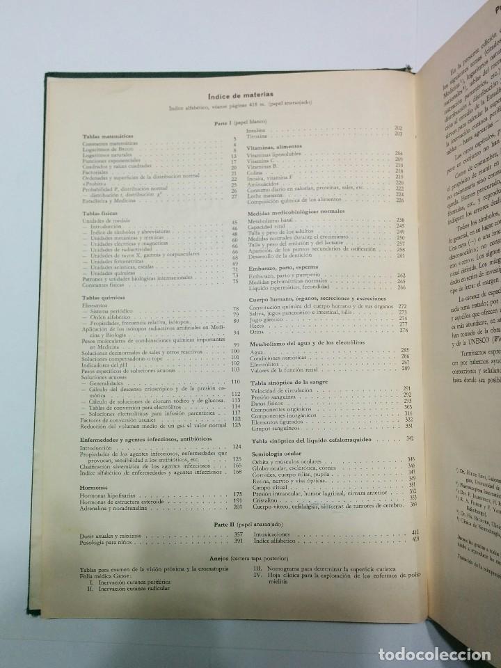 Libros de segunda mano: TABLAS CIENT&Iacute;FICAS 1979 DOCUMENTA GEIGY QUINTA EDICI&Oacute;N - Foto 2