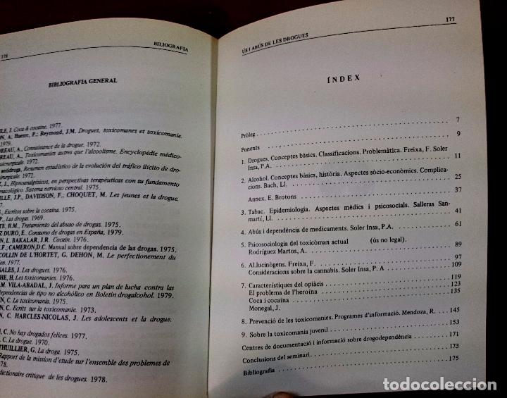 Libros de segunda mano: &Uacute;s i ab&uacute;s de les drogues - 3 - Catal&agrave; - Foto 2