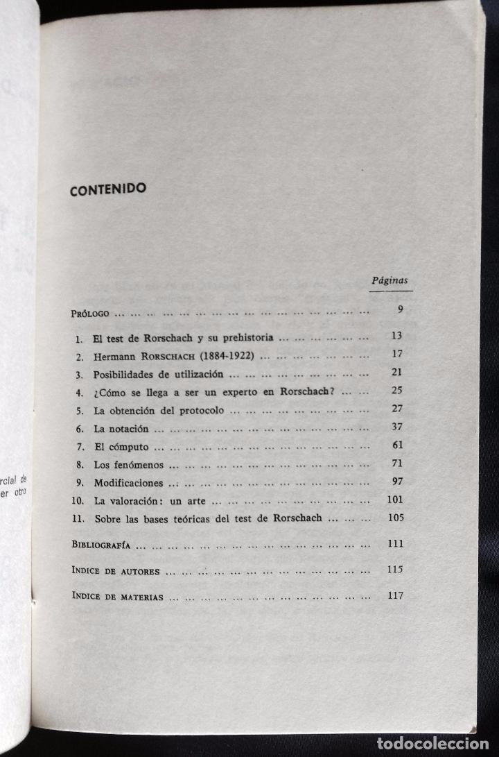 Libros de segunda mano: EL TEST DE RORSCHACH | E. BOHM | MORATA 1979 - Foto 3