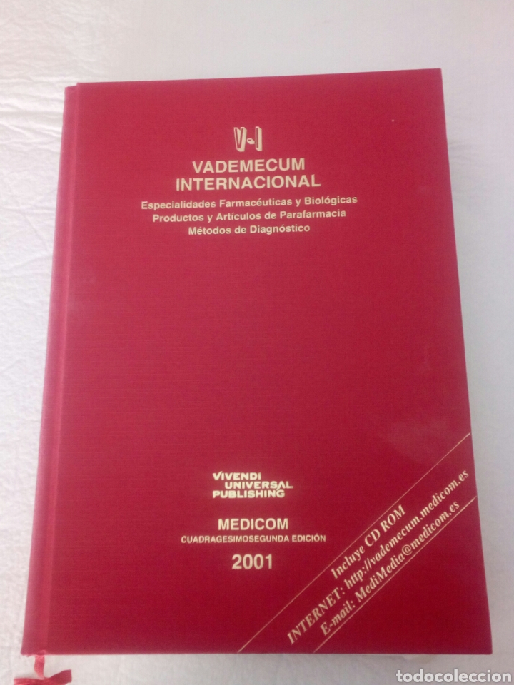Libros de segunda mano: Vademecum Internacional. Edici&oacute;n 2001. - Foto 2