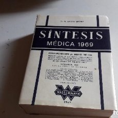 Libros de segunda mano: LIBROS...SINTESIS MEDICA....1969....VOLUMEN XVI.