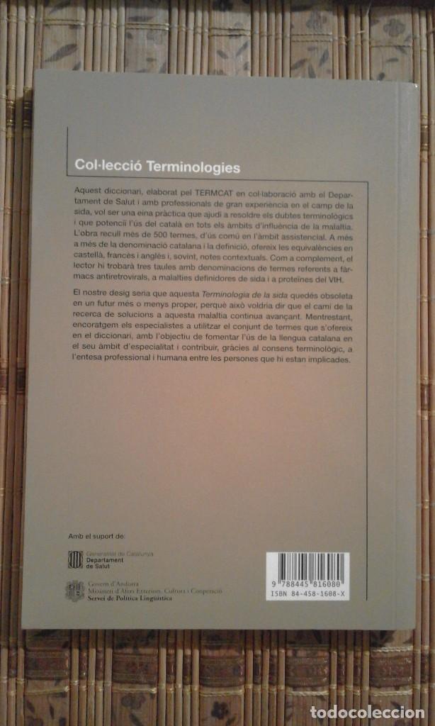 Libros de segunda mano: Terminologia de la sida - en catal&agrave; - Foto 2