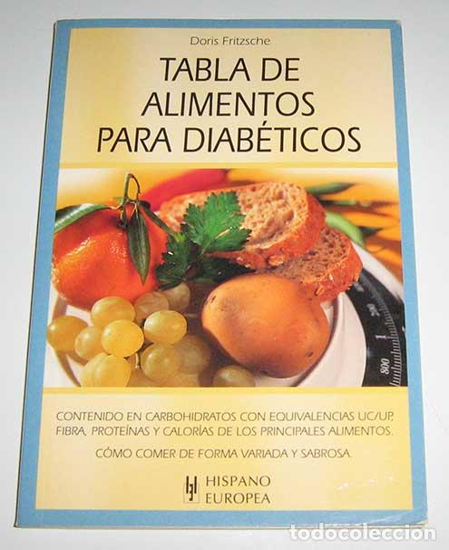 Libros de segunda mano: TABLA DE ALIMENTOS PARA DIAB&Eacute;TICOS - DORIS FRITZSCHE - Foto 1