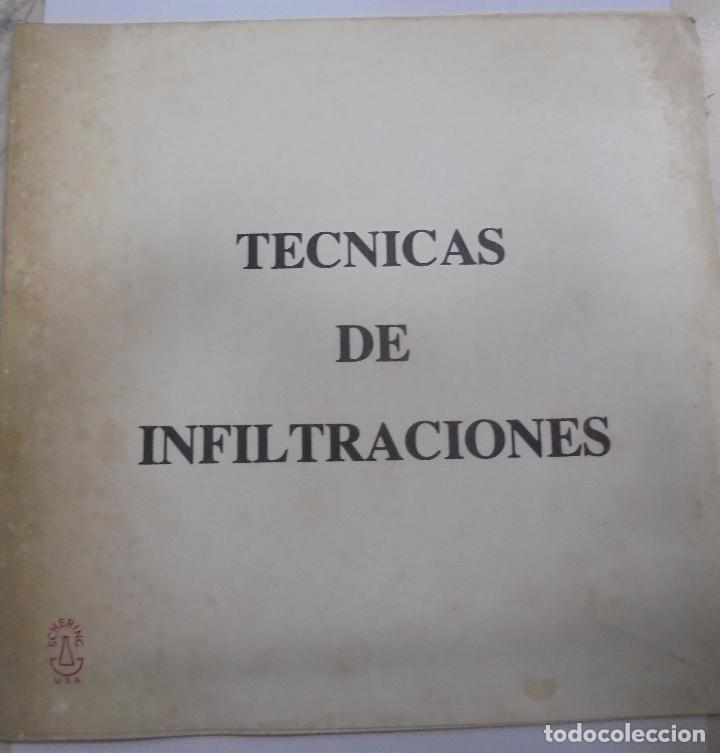 Second hand books: TECNICAS DE INFILTRACIONES. 1980. SCHERING CORPORATION. ILUSTRADO A COLOR. 10 PAGINAS