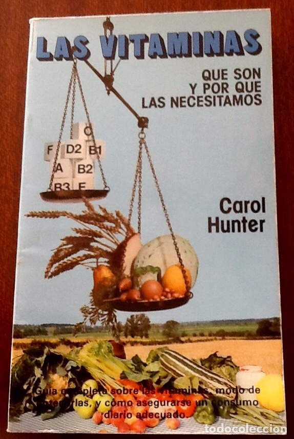 Libros de segunda mano: LAS VITAMINAS - CAROL HUNTER - EDAF - 1981 - 127 pg - Foto 1