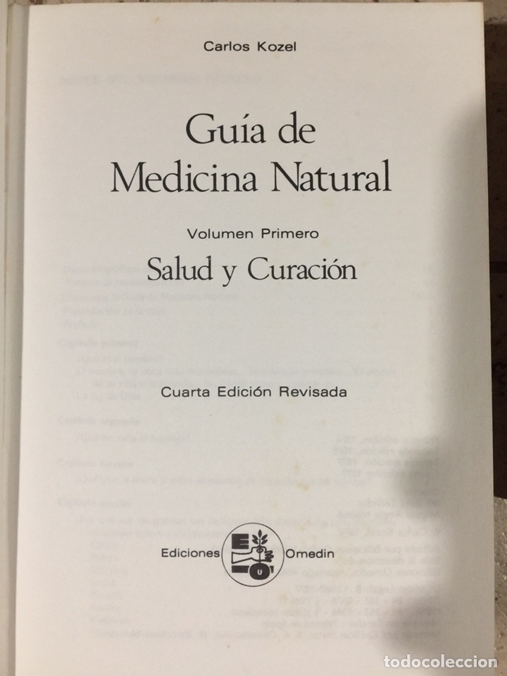 Libros de segunda mano: Gu&iacute;a de medicina natural - Foto 3
