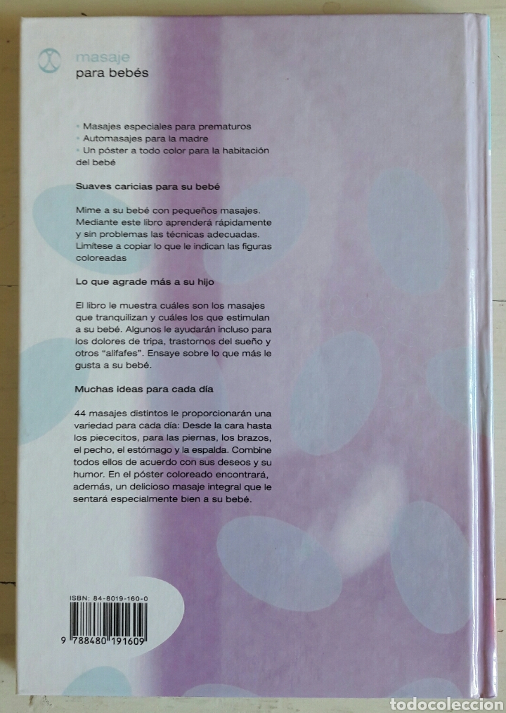 Libros de segunda mano: Libro Masaje para beb&eacute;s - Foto 2