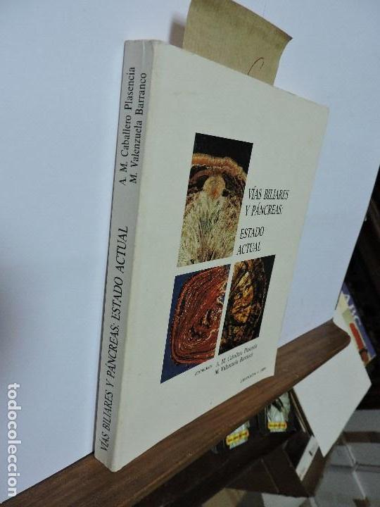 Libri di seconda mano: V&iacute;as biliares y p&aacute;ncreas: estado actual. CABALLERO PLASENCIA, A.M. VALENZUELA BARRANCO, M.