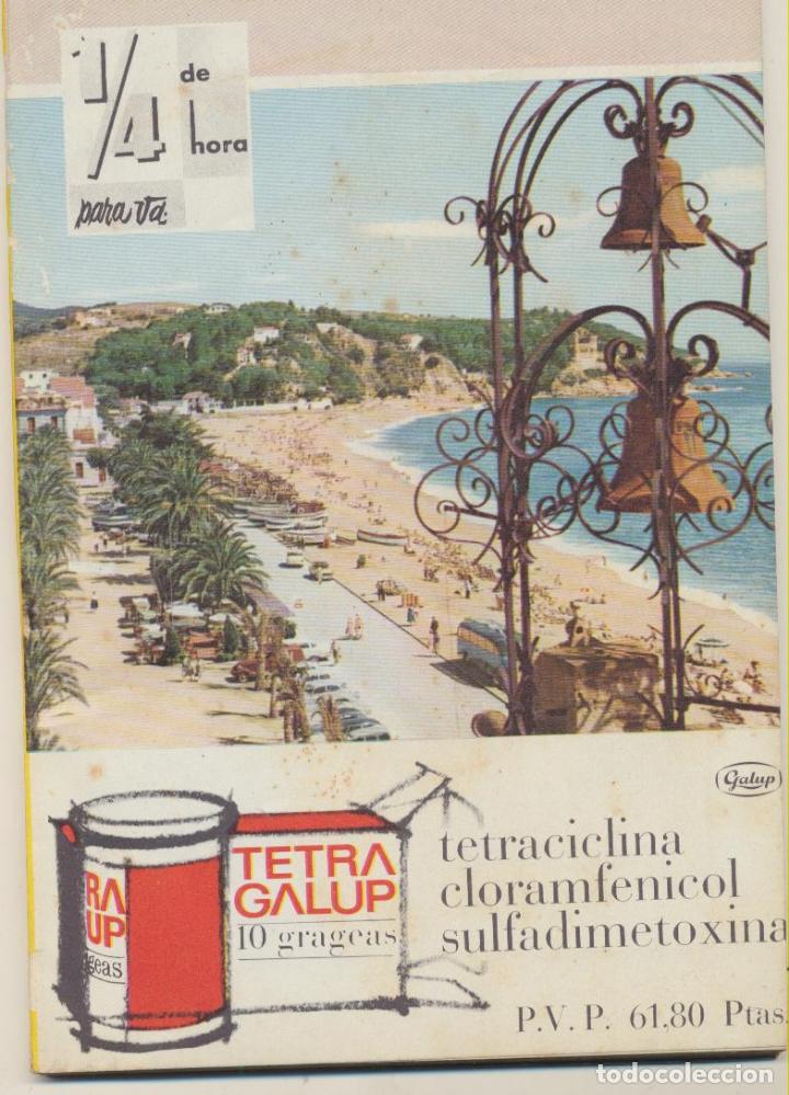 Second hand books: 1/4 de hora para Vd. n&ordm;  89. Mayo  1965. Publicidad de laboratorios m&eacute;dicos.78 p.p.