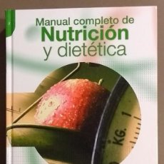 Libros de segunda mano: MANUAL COMPLETO DE NUTRICIÓN Y DIETÉTICA. MARTÍN SALINAS & DÍAZ GÓMEZ. BARCELBAIRES. LIBRO + CD!!. Lote 102732463