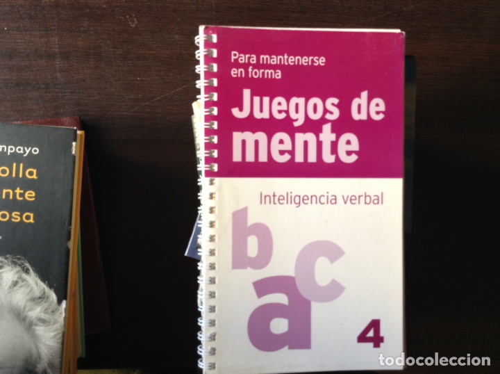 Libros de segunda mano: Juegos de mente. Inteligencia verbal - Foto 1