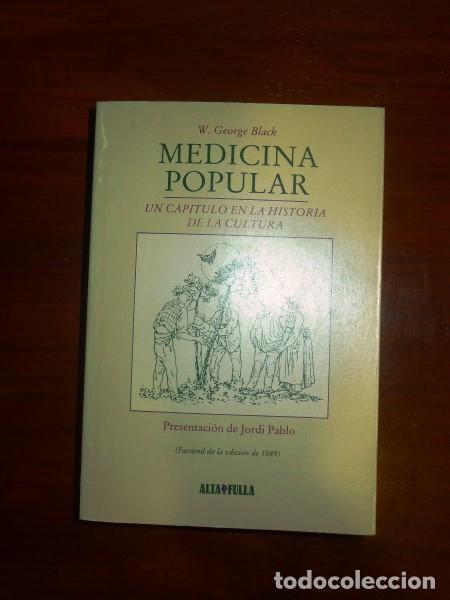 Second hand books: BLACK, W. George. Medicina popular
