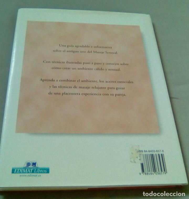 Libros de segunda mano: MASAJE SENSUAL. INTRODUCCION PRACTICA - Foto 2