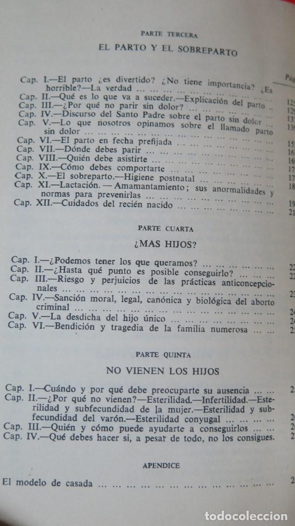 Libros de segunda mano: ANTES DE QUE TE CASES. DR. CLAVERO NU&Ntilde;EZ - Foto 3