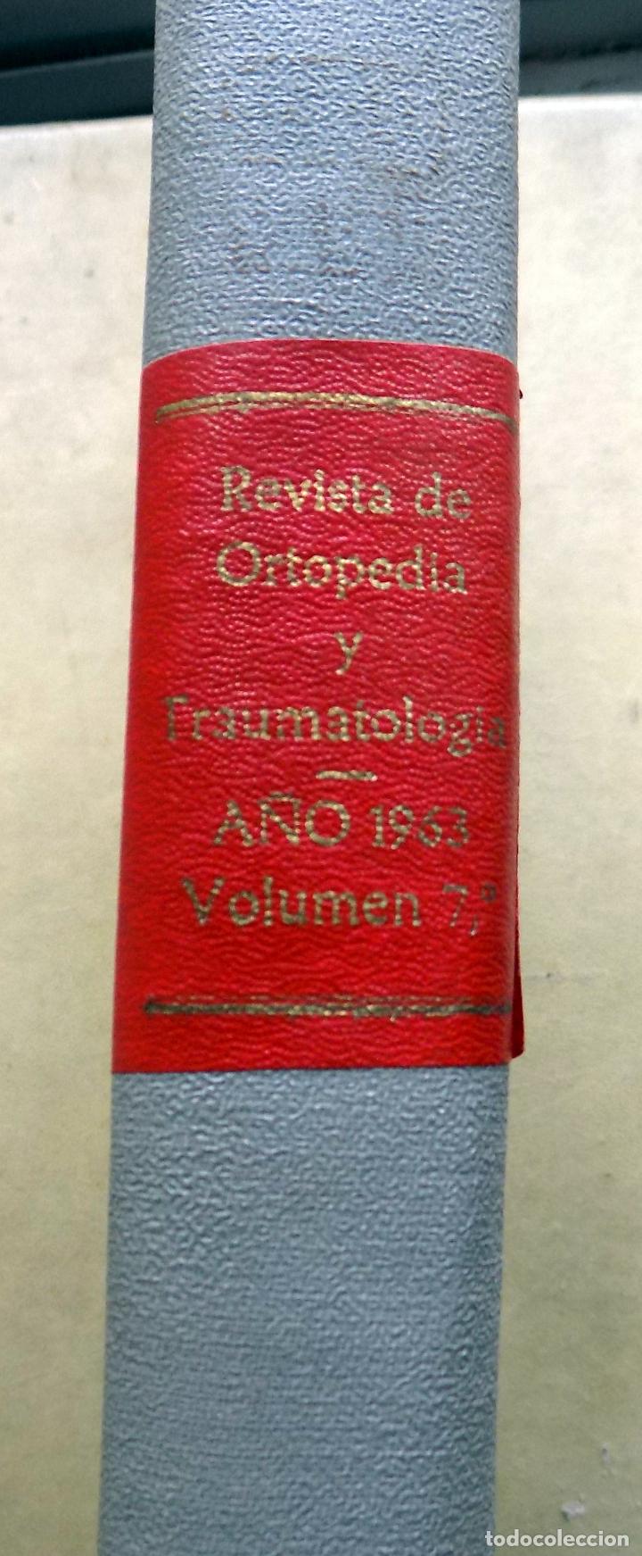 Libros de segunda mano: REVISTA DE ORTOPEDIA Y TRAUMATOLOGIA. ENERO 1963. VOLUMEN 7.