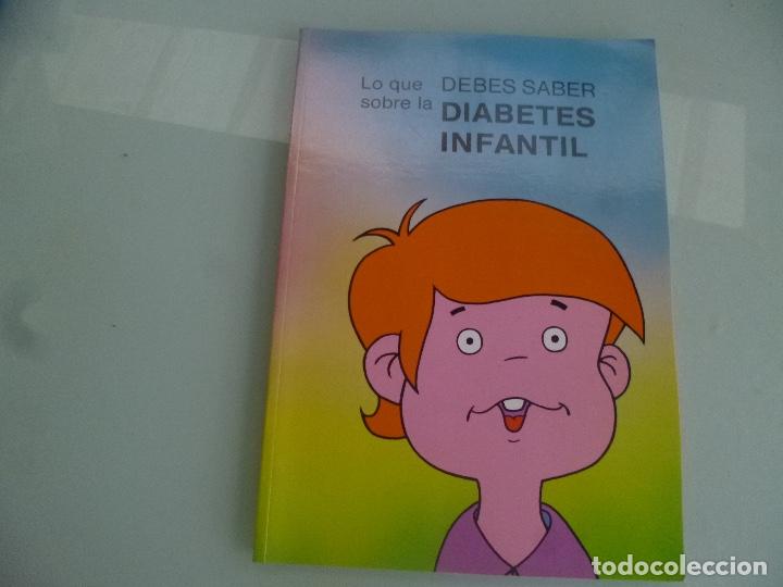 Gebrauchte B&uuml;cher: LO QUE DEBES SABER SOBRE LA DIABETES INFANTIL ministerio de sanidad 1991