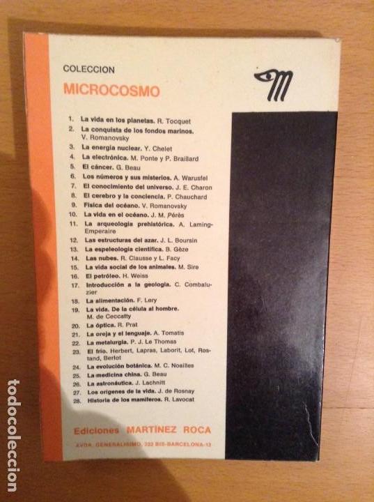 Libros de segunda mano: LA VIDA. DE LA CELULA AL HOMBRE (MAX DE CECCATTY) - Foto 2