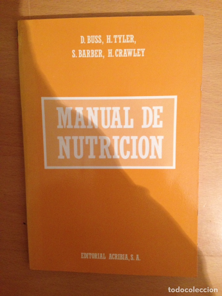 MANUAL DE NUTRICIÓN VV.AA. 