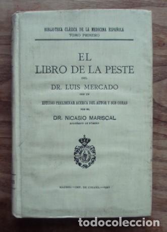 Libros de segunda mano: MERCADO : El libro de la peste, 1921 - Foto 1