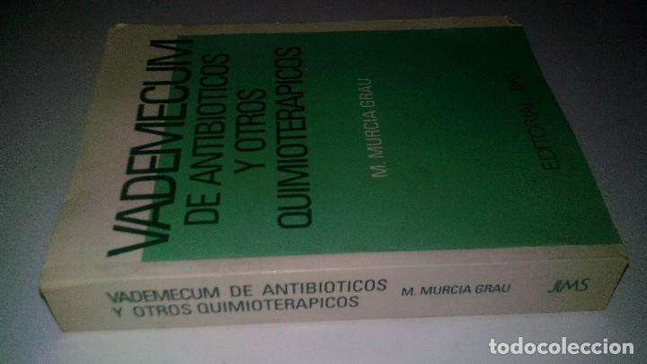 Libros de segunda mano: VADEMECUM DE ANTIBIOTICOS Y OTROS QUIMIOTERAPICOS-M. MURCIA GRAU