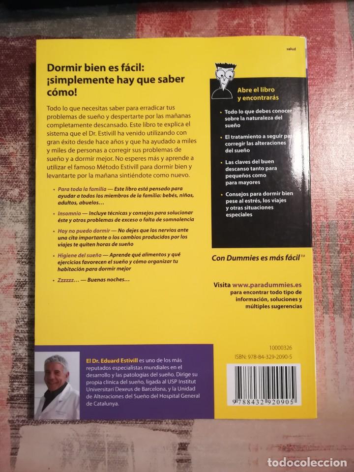 Libros de segunda mano: Dormir bien para Dummies - Dr. Eduard Estivill - Foto 2