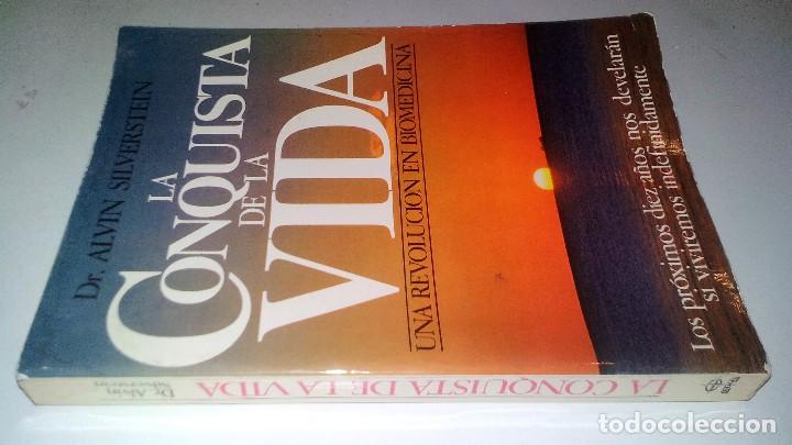 Second hand books: LA CONQUISTA DE LA VIDA-UNA REVOLUCI&Oacute;N EN BIOMEDICINA-ALVIN SILVERSTEIN-EDAF