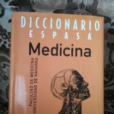 Libros de segunda mano: DICCIONARIO MEDICINA, ESPASA 1999. EXCELENTE ESTADO. UNIVERSIDAD DE NAVARRA, FACULTAD MEDICINA.. Lote 120122035
