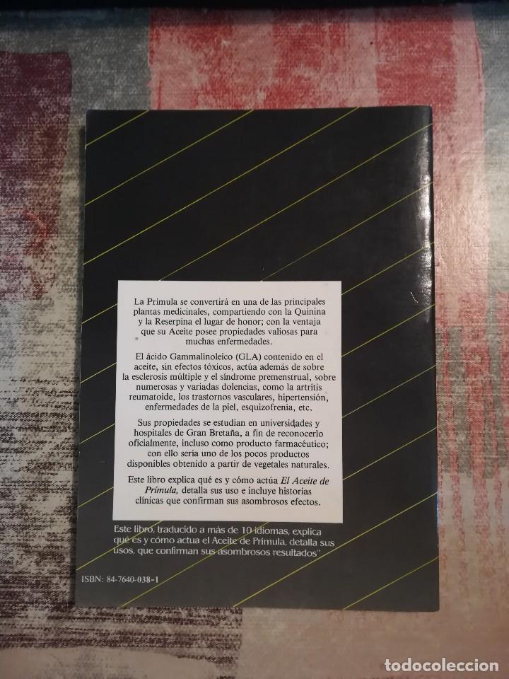 Libros de segunda mano: El aceite de pr&iacute;mula - Judy Graham - Foto 2