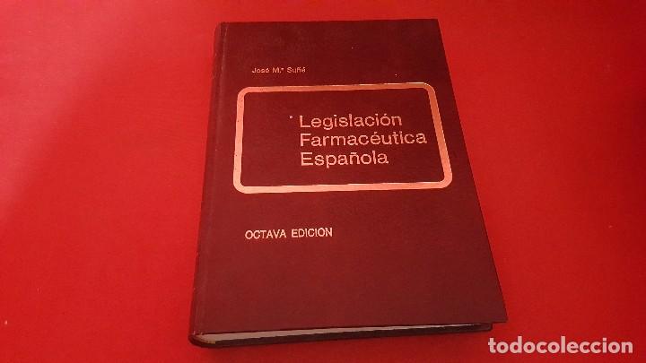 Libros de segunda mano: LEGISLACI&Oacute;N FARMACE&Uacute;TICA ESPA&Ntilde;OLA. OCTAVA EDICI&Oacute;N.