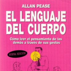 Livros em segunda mão: EL LENGUAJE DEL CUERPO - ALLAN PEASE - PAIDÓS EDITORIAL 1997. Lote 127770871