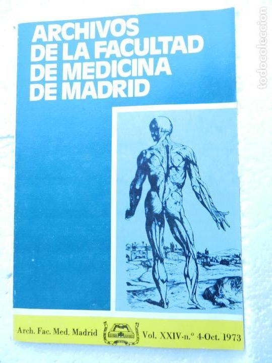 Second hand books: ARCHIVOS DE LA FACULTAD DE MEDICINA DE MADRID N&ordm; 4 OCTUBRE 1973.