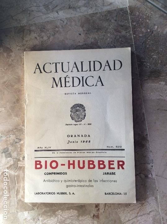 Libri di seconda mano: ACTUALIDAD MEDICA, GRANADA JUNIO 1969