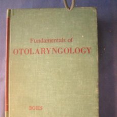 Libros de segunda mano: LAWRENCE R. BOIES: - FUNDAMENTALS OF OTOLARYNGOLOGY - (PHILADELPHIA, 1953) (MEDICINA)