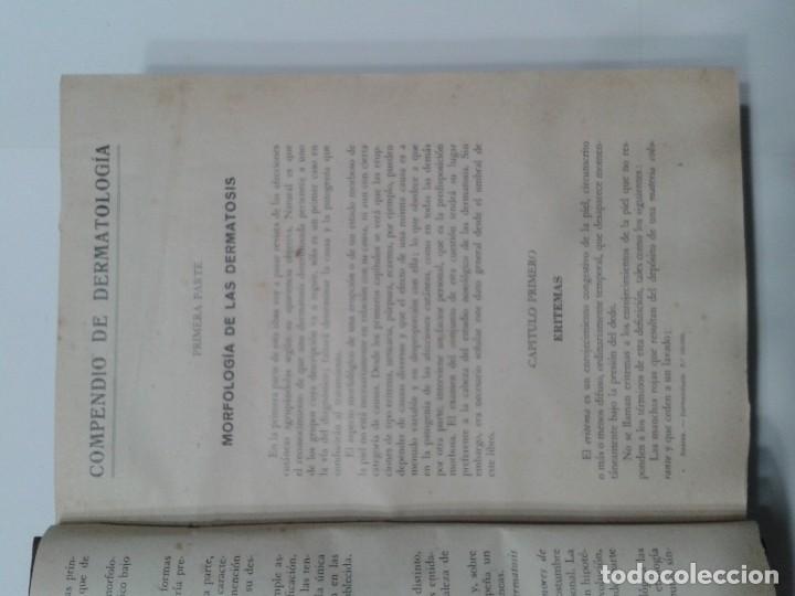 Libros de segunda mano: COMPENDIO DE DERMATOLOG&Iacute;A  19?? DARIER  3&ordf; EDICI&Oacute;N - Foto 2